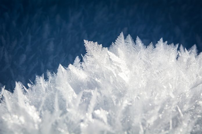 зима кристаллы
