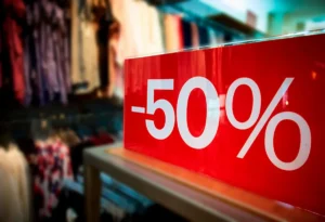 Знижка в магазині