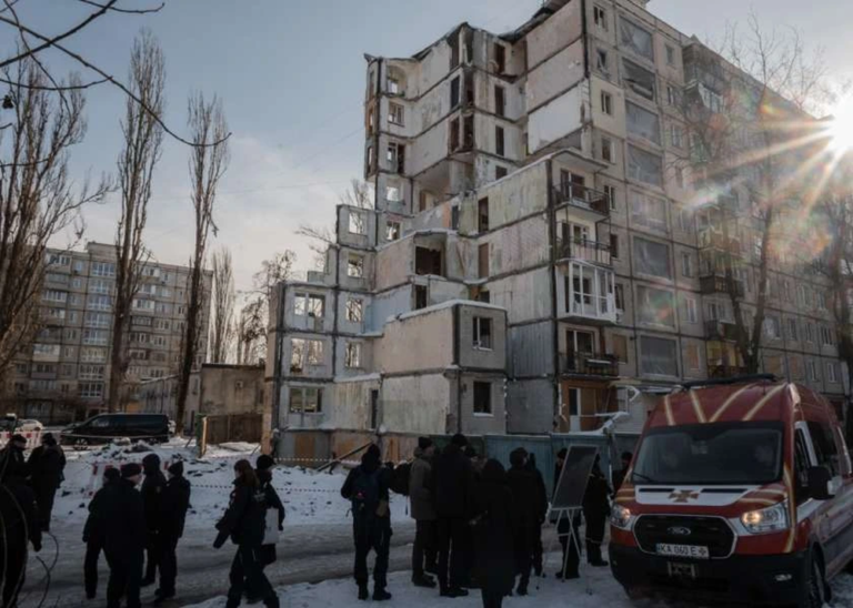 разрушенный дом в результате атаки РФ