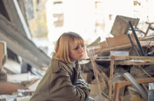 зруйнований Росією будинок