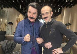 Зибров и журналист Любиш-Кирдей